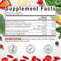 Iron Complex Supplement 60 Capsules and 6 in 1 Magnesium Complex Supplement 120 Capsules NonGMO Gluten
