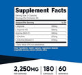 Nutricost Creatine 500 Grams Nitric Oxide 180 Capsules And Zma 180 Capsules Bundle