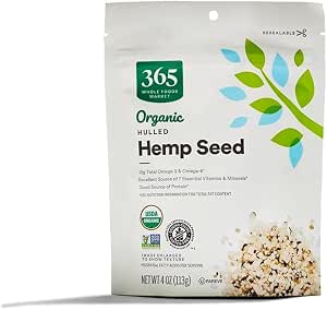 Tiny Sprouts Organic Milled Flax, Chia & Hemp Seeds Brain Booster + Vegan Omega-3 DHA | Kids Focus, Learning & Cognitive Support | Prebiotic Fiber, Protein, Iron, Zinc | Gluten-Free Plant-Based Superseed Blend | 7 oz