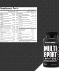 Nutrabio Multisport For Women - Womens Multivitamin - 33 Vitamins Minerals Micronutrients - Rich In Antioxidants - Supports Peak Athletic Performance Energy Metabolism (120 Vegetable Capsules)