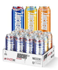 REDCON1 Energy Drink - 200mg Caffeine Drink with Zero Sugar, L-Carnitine & Taurine - High Performance Energy Drinks with Nootropics - Variety Pack, 16 fl oz (12 Pack)
