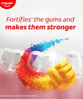 Colgate Total Plaque Release Toothpaste Tooth Paste With Amino Foam & Zinc Colgate Paste Toothpaste For Stronger Gums 3X More Effective At Fighting Plaque - Natural Mint (80Gm)(2.8 Ounce)