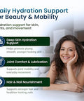 Forestleaf Hyaluronic Acid Supplements 100Mg High Bioavailable Dietary Hyaluronic Acid Powder Capsules 50Mg Vit C Supports Skin Hydration Joint Lubrication Anti-Aging Hair & Nails 120 Caps