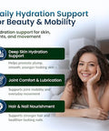 Forestleaf Hyaluronic Acid Supplements 100Mg High Bioavailable Dietary Hyaluronic Acid Powder Capsules 50Mg Vit C Supports Skin Hydration Joint Lubrication Anti-Aging Hair & Nails 120 Caps