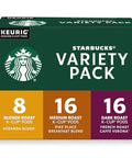 Starbucks K-Cup Coffee Pods, Starbucks Blonde, Medium and Dark Roast Hot or Iced Coffee, Variety Pack, 40 Keurig Pods