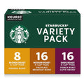Starbucks K-Cup Coffee Pods, Starbucks Blonde, Medium and Dark Roast Hot or Iced Coffee, Variety Pack, 40 Keurig Pods