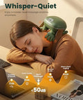 Eiwajkxe Neck Massager With Heat - Neck And Back Shiatsu Massager For Relieve Fatigue Deep Tissue Portable Neck And Shoulder Massager For Home And Travel Green
