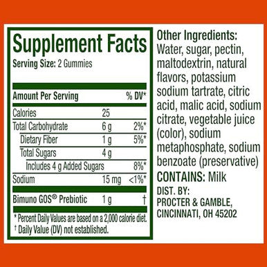 Align Advanced Prebiotic Supplement Fastacting Biotic Gummies Advanced Prebiotic For Women And Men Works In As Little As 7 Days 46 Gummies