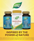 NatureS Way Magnesium Complex Supports Muscle Relaxation Muscle Function Promotes A Sense Of Calm Magnesium Citrate And Oxide 100 Capsules (Packaging May Vary)