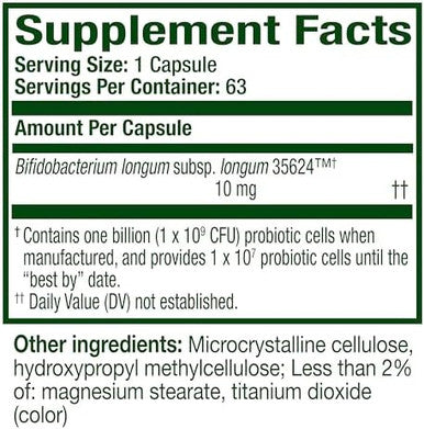 Align Probiotic Probiotics For Women And Men Daily Probiotic Supplement For Digestive Health #1 Recommended Probiotic By Doctors And GastroenterologistsÃ¢â‚¬Â¡ 63 Capsules