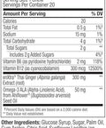 Olly Focused Thinker Brainy Chews Omega3 Ala Vitamins B6 & B12 Plus Thai Ginger Extract For Alertness Concentration & Cognitive Performance Support Vegetarian Raspberry 20 Count
