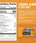 KIND Bar Minis Variety Pack Dark Chocolate Nuts and Sea Salt Caramel Almond Sea Salt Dark Chocolate Cherry Cashew Healthy Snacks Gluten Low Calorie Snacks Low Sugar 30 Count