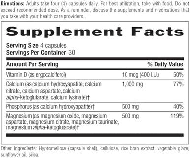 Country Life Target-Mins Calcium Magnesium With Vitamin D Complex For Total-Body Utilization And Osteoporosis Prevention