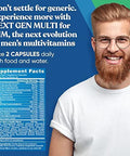 Eu Natural Next Gen Multi For Him Advanced Men'S Multivitamin Supplement ÃƒÂ¢Ã¢â€šÂ¬Ã¢â‚¬Å“ 26-In-1 Multiblend For Beard & Hair Growth, Men'S Reproductive Health, Metabolism, Heart, Skin, Prostate Support, More ÃƒÂ¢Ã¢â€šÂ¬Ã¢â‚¬Å“ 60 Veg Capsules