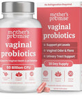 Mother'S Promise Vaginal Probiotics For Women Ph Balance | 50 Billion Cfu Womens Probiotic + Cranberry Pills For Vaginal Health Healthy Odor Yeast Urinary Tract | Vegan Women'S Probiotics And Prebiotics Supplement