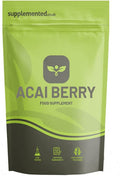 Pure Acai Berry 1000mg 180 Capsules Natural Acai Supplement Antioxidant Health UK Made