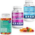 Bio Vitalica (Bundle) Sea Moss Elderberry & Quercetin & Sea Moss Ashwagandha Gummies Biovitalica