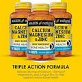 Mason Natural Calcium Magnesium & Zinc, 300-Day Supply, Supports Normal Bone Health & Immune System Booster, 3 Pack