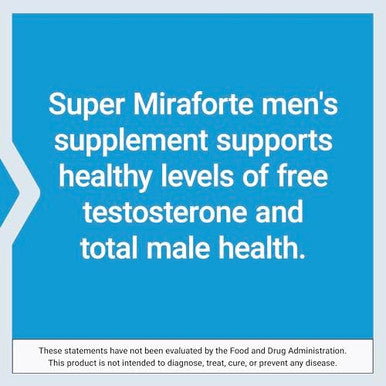 Life Extension Super Miraforte With Standardized Lignans, Chrysin, Nettle Root, Muira Puama, Maca, Zinc, Focused Formula For Testosterone Benefits, Vegetarian, Gluten-Free, Non-Gmo, 120 Capsules