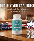 Dr Vitz Water Away For Women Diuretic Water Pills For Weight Control & Debloating Natural Bloat Relief With Green Tea Cranberry & Dandelion Water Retention Support 60 Capsules