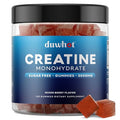 Duwhot Creatine Monohydrate Gummies For Men Creatine Monohydrate Chewables 5G Per Serving Vegan Sugar Free Mixberry Flavor 120 Count