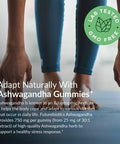 Futurebiotics Ashwagandha Gummies Stress & Mood Support Nongmo 60 Vegan Cherry Flavored Gummies