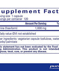 Pure Encapsulations Taurine 1000 mg 120 vcaps