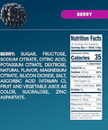 Dripdrop Hydration Electrolyte Powder Packets Lemon & Berry Bundle 64 Count