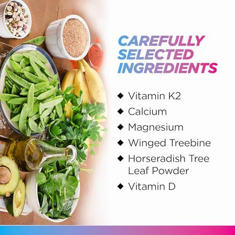 Livingood Daily Calcium Supplement For Women And Men Bone Support With Vitamin C Vitamin D3 K2 Magnesium Zinc Calcium Vegetarian Capsules Non Gmo Gluten 60 Count