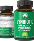 Peak Performance Synbiotic = Prebiotic + Probiotic + Postbiotic 3 In 1 Supplement With