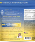 Dailynouri Feelfull Prebiotic Fiber Drink Mix Supports Natural Fullness Appetite & Cravings Control Gut & Metabolic Health Oligofructose Glucomannan & Chromium 30 Stick Packs