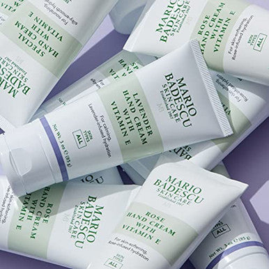 Mario Badescu Rose Hand Cream With Vitamin E For Men And Women Non-Greasy Light And Fast-Absorbing Hand Cream For Dry Cracked Hands Ideal For All Skin Types 3 Oz