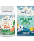 Nordic Naturals Starter Pack - Children'S Dha Veg Gummy Chews And Kids Vitamin C Gummies