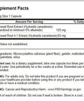 Swanson Goldenseal Root - Herbal Supplement Promoting Immune Support and Overall Wellness - Features Goldenseal Root Extract Standardized to Minimum 5% Total Alkaloids - (120 Capsules 125mg Each)