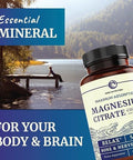 Vitamin D3 K2 5000 IU (60ct) and Magnesium Citrate 500 MG (60ct) Immune System Strong Bones Calm Relaxation Digestion and Muscle Support NonGMO
