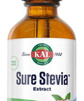 KAL Sure Stevia Liquid Extract 2 oz BestTasting Zero Calorie Low Glycemic For Baking & Adding to Beverages 385 Servings