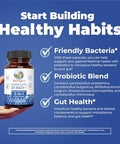 Maryruth's Complete Gut Health+ Probiotic Capsules With Prebiotics & Postbiotics 30 Servings