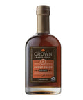 Crown Maple Certified Organic Dark Color Robust Taste Maple Syrup, Pure, Gluten Free, No Preservatives, Non-GMO pairs well with Pancakes, Coffee, Cocktails & Brunch, 12.7 Fl Oz (Pack of 1)