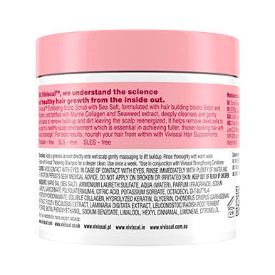Viviscal Exfoliating Scalp Scrub Clarifying Scrub With Biotin & Keratin Promote Fuller & Healthier Hair Growth Gentle Exfoliating Scalp Treatment 200G (7.05 Oz.)