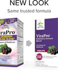 Terry Naturally Virapro Supplement With Herbal Blend For Immune Support Supplement With Elderberry Zinc & Selenium Support Immune Response 60 Tablets (2 Pack)