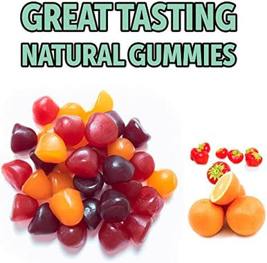 Yuve Vegan Multivitamin Gummies For Men And Women - Daily Energy, Strength, Immunity - Vitamin A, C, B3, B6, B12, Biotin & Zinc - Delicious Chewable Supplement - Non-Gmo, Gluten & Gelatin-- 60Ct