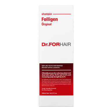 Dr.FORHAIR Folligen Original AntiThinning Biotin Shampoo 16.9 oz Hair Regrowth Thickening Anti Hair Loss