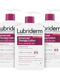 Lubriderm Advanced Therapy Fragrance- Moisturizing Lotion With Vitamins E And Pro-Vitamin B5 Intense Hydration For Extra Dry Skin Non-Greasy Formula Pack Of Three 3 X 16 Fl. Oz