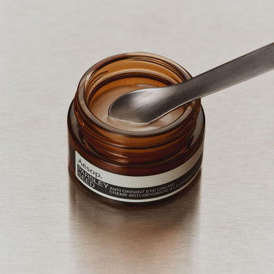Aesop Parsley Seed Anti-Oxidant Eye Cream for Dry Skin Vitamins C & E to Gently Nourish Skin 10mL / 0.3 oz