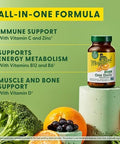 Megafood Men'S 40+ One Daily Multivitamin For Men With Vitamin B, Vitamin D3, Selenium, Zinc & Real Food - Immune Support, Energy Metabolism, And Muscle & Bone Health ÃƒÂ¢Ã¢â€šÂ¬Ã¢â‚¬Å“ Non Gmo Vegetarian - 90 Tabs