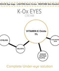 Rich vitamin K oxide eye cream