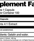 Terravita Yerba Santa 4:1 Extract - 450 Mg (100 Capsules, Zin: 420596)
