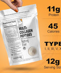 It'S Just - Multi Collagen Peptides (Types I Ii Iii V X) W/Vitamin C Biotin Hyaluronic Acid No Added Flavor Tested For Heavy Metals Gluten Free Non-Gmo Unflavored / 20Oz