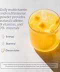 Trace Minerals Power Pak Vitamin C Energy Drink Mix Orange Mango Electrolyte Powder with Vitamin C and B Vitamins 30 Stick Packs (30 Servings)