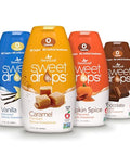SweetLeaf Sweet Drops Flavored Stevia Liquid Sweetener Stevia Extract Zero Calories Gluten Keto Friendly Non GMO Natural Flavor Sugar Alternative Variety Pack 1.7 Fl Oz (Pack of 4)
